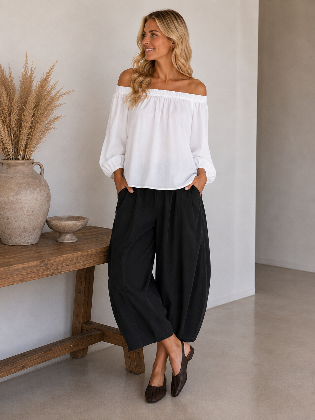 Hose Malva black