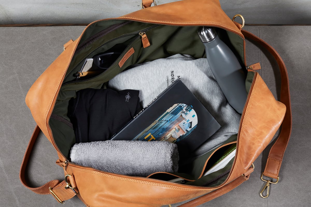 Reisetasche BERLIN - Cognac