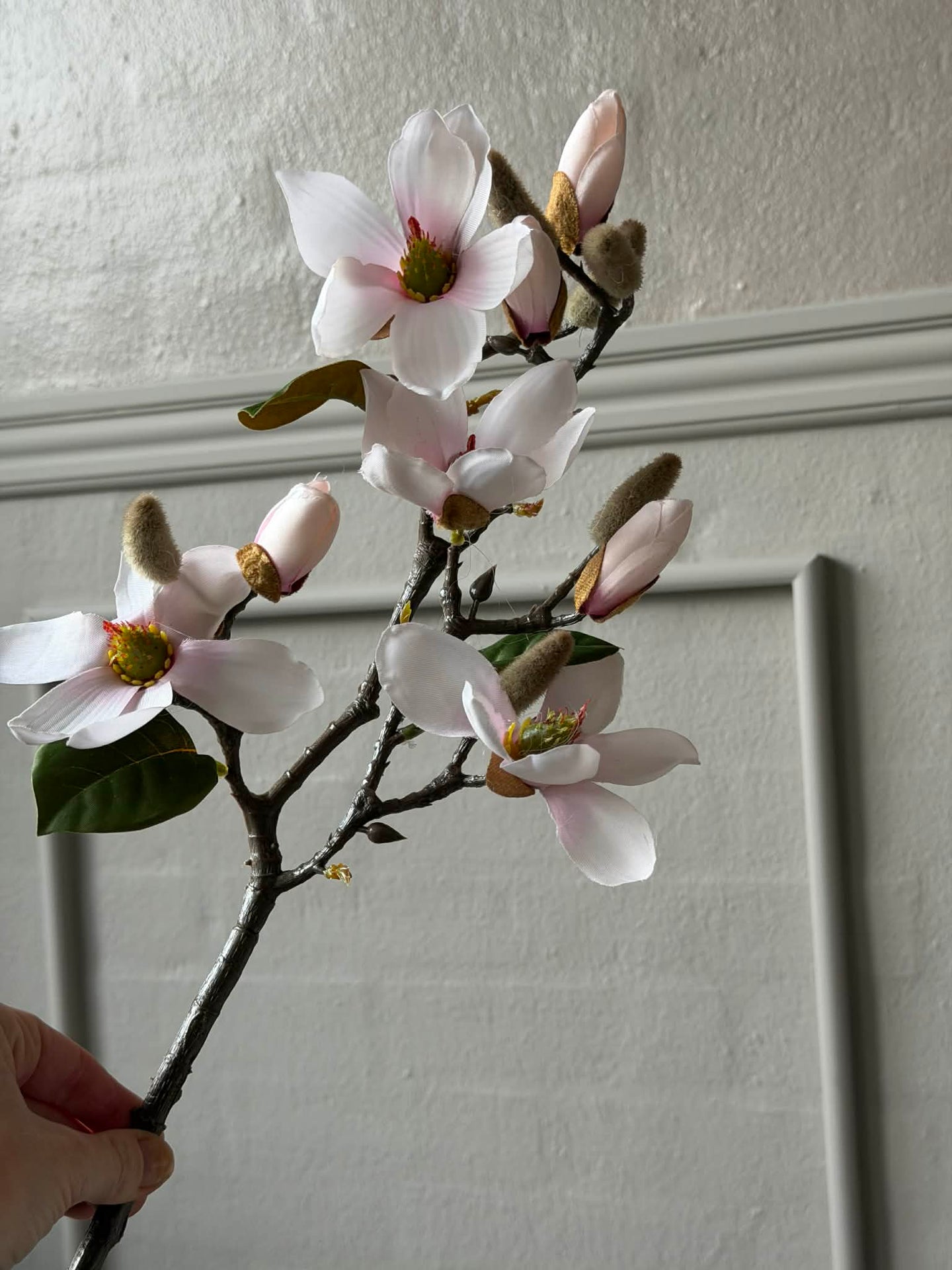 Magnolienzweig - Pink 52cm