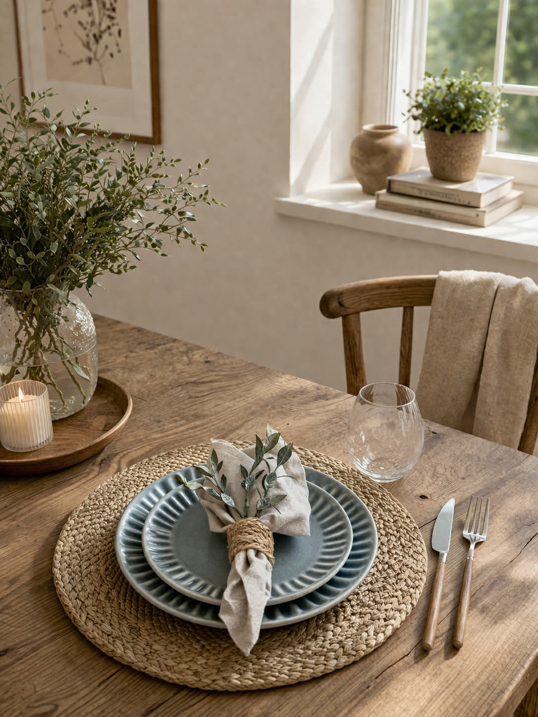 Mundservietten – Natur 4 Stk