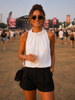 Bluse-Top Lucina - White