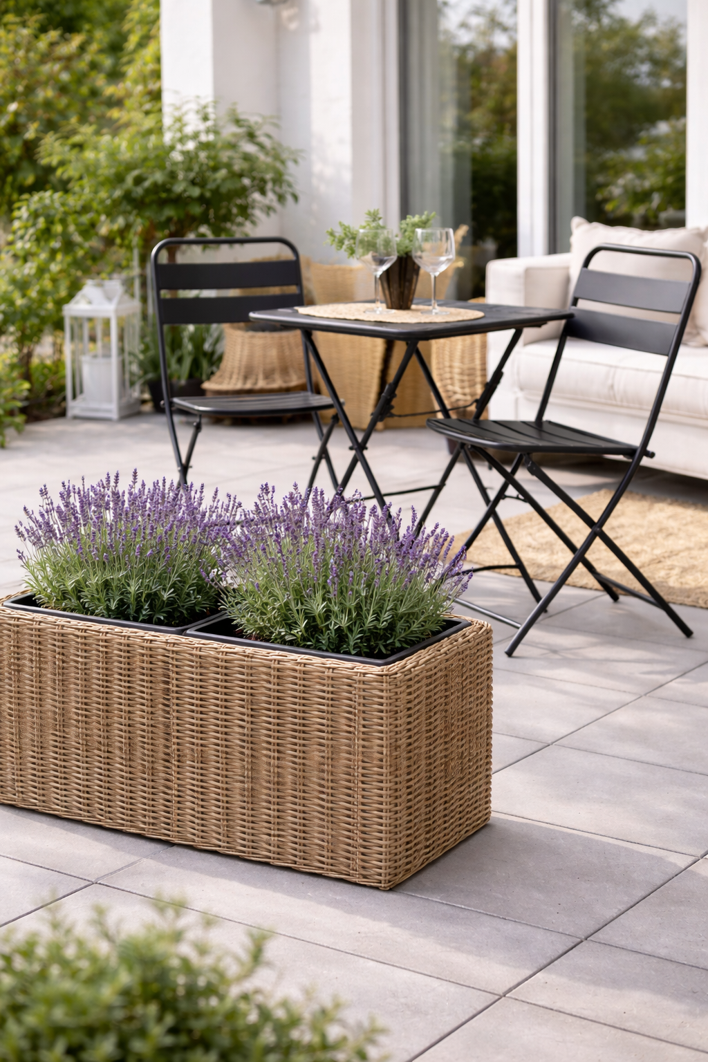Café-Set - Black garden