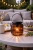 Laterne mit Solarzellen – Wilma Beige
