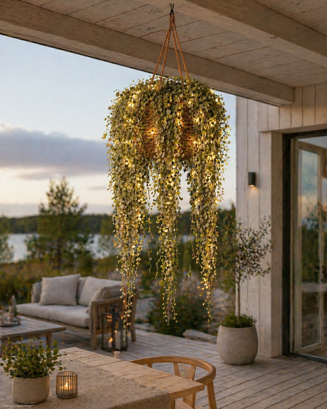 Lichterkette Marly mit Solar - 200 Lichter