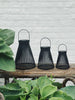 Laterne mit Solarzellen - GARDEN BLACK 14cm