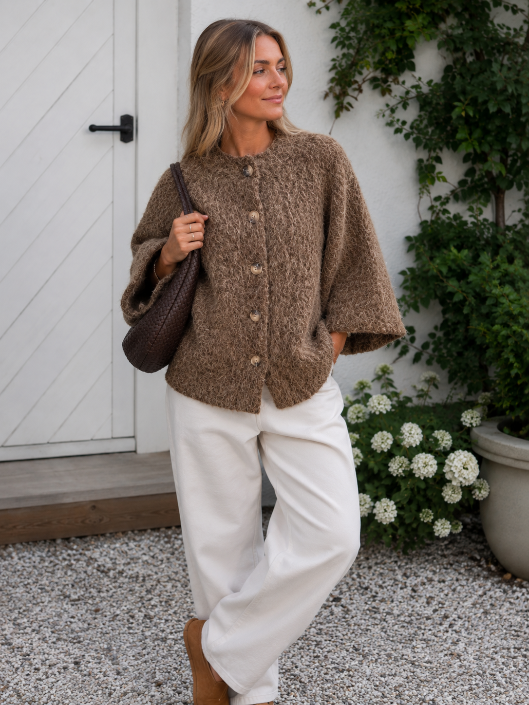 Jacke Riviera Marrone