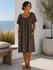Kleid Sarai - Camello leo