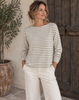 Bluse Cashmere Mix - Beige