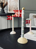 Keramikflagge - Mix H 19 cm