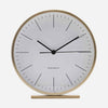 Schöne Uhr - Messing