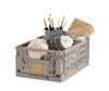 Faltbox mit Etikett – Klein – LIGHT GREY