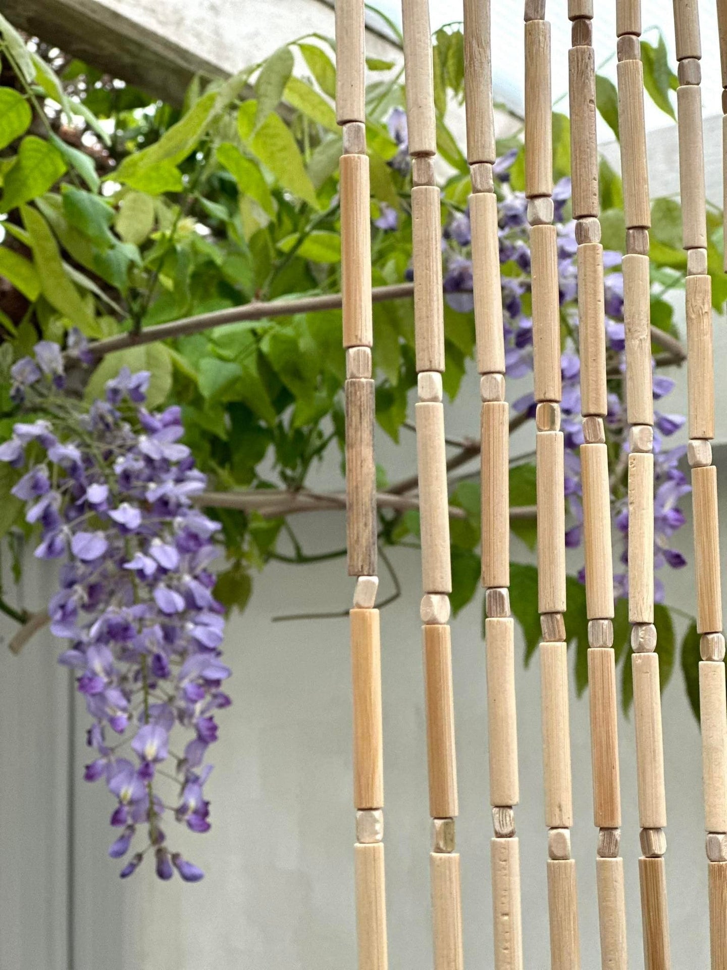 Forhæng i Bambus - 120x200cm - Ekstra bred - VIAMAJA.DK