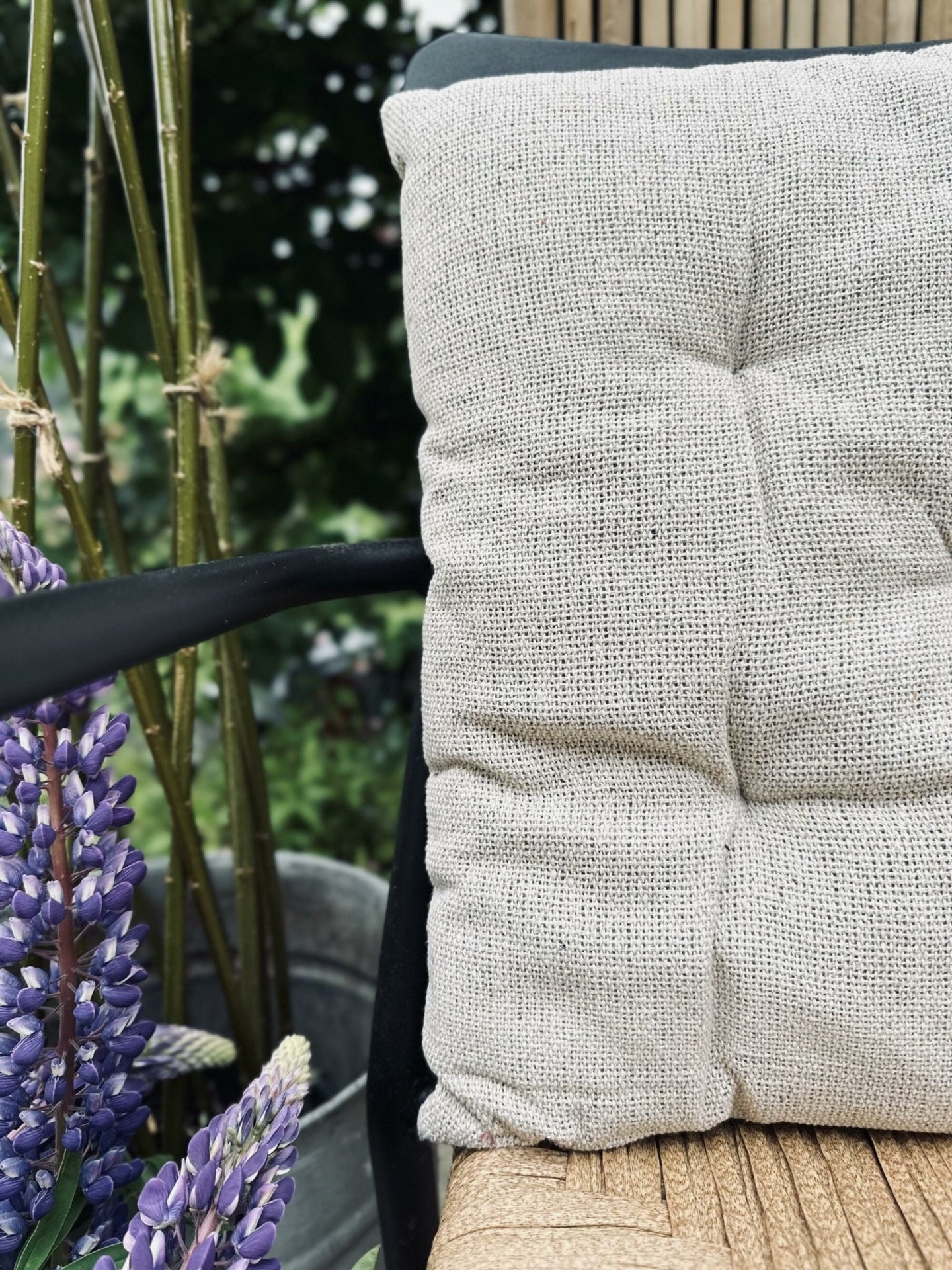 Futon 40×40 SKAGEN natur - VIAMAJA.DK