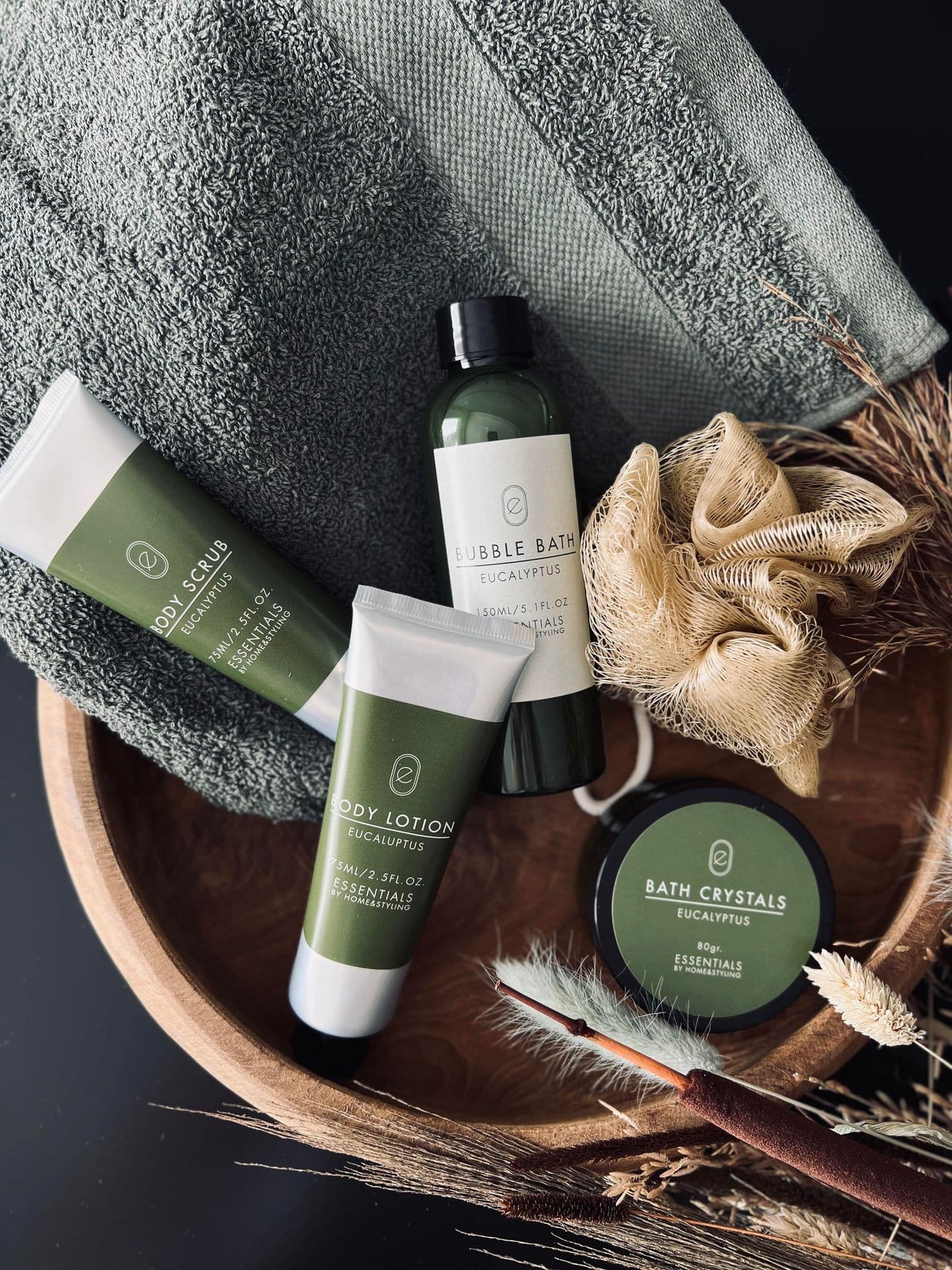 Gavesæt med 5 dele - Dark olive - VIAMAJA.DK