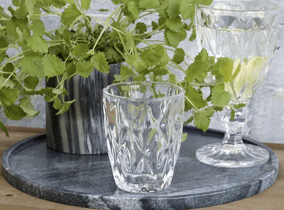 Glas m. diamantudskæring - VIAMAJA