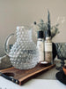 Glaskanne mit Dots - Klar