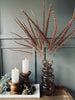 Zweig mit Glitzer - Brown