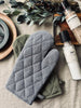 Grillhandschuh - Quilt Blau