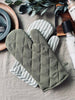 Grillhandschuh - Quilt Salbei