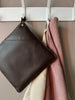 Topflappen - Braunes Leder