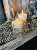 Girlande mit Glitzer - 150 cm Champagner