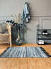 Teppich aus Denim und Jute - 60x90 cm