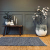 Teppich aus geflochtenem Leder - 70x140 cm
