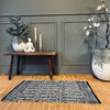 Teppich aus geflochtenem Leder – 60x90 cm