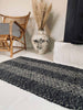 Teppich aus geflochtenem Leder – 60x90 cm