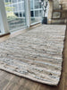 Teppichläufer aus Leder - 70x200 cm Beige