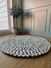 Teppich mit Dots - Naturmix 120 cm