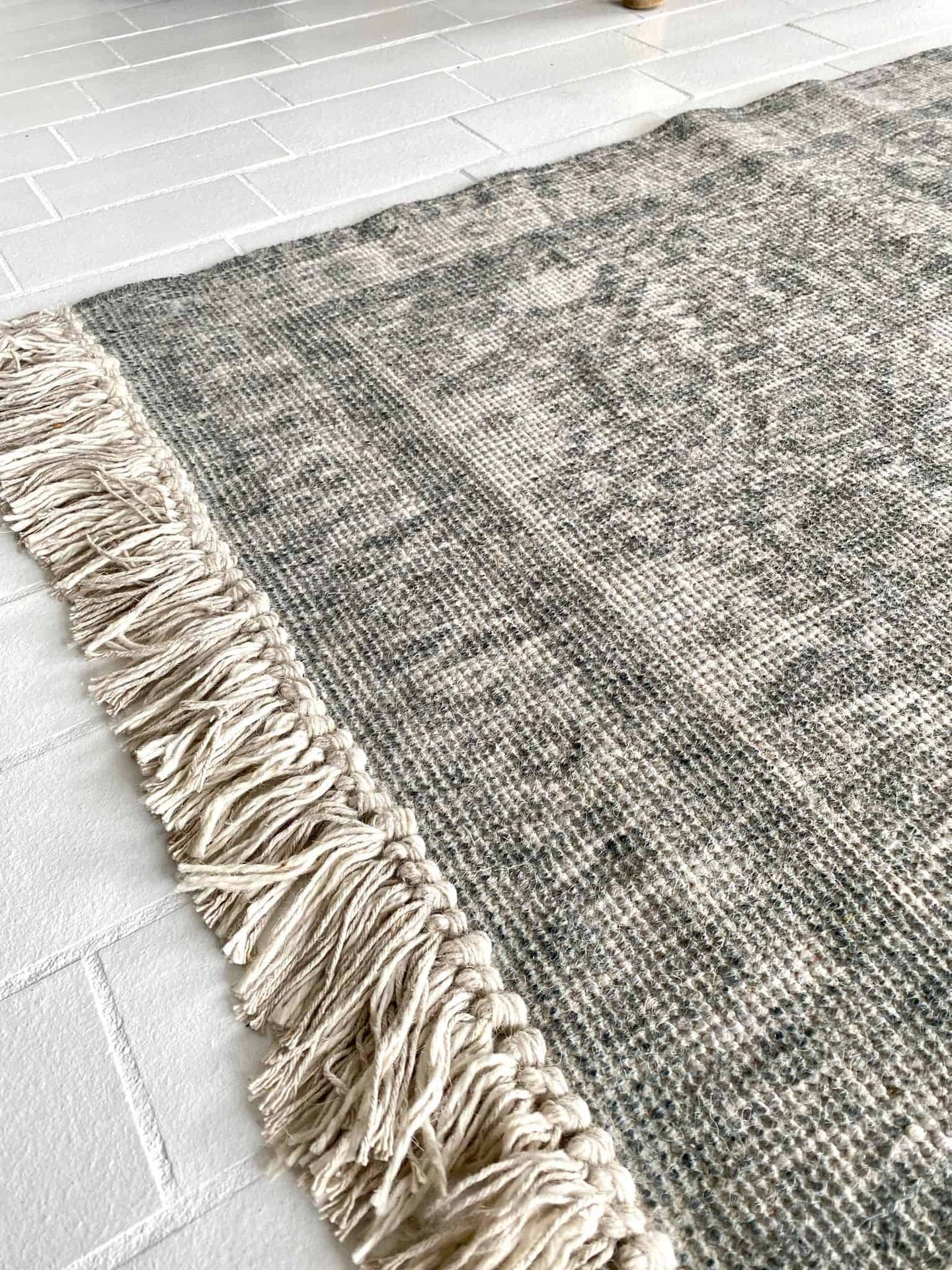 Gulvtæppe Vintage - Grøn 70x140 - VIAMAJA.DK