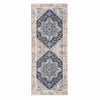 Teppich Vintage-Look - 80×200 - Blau