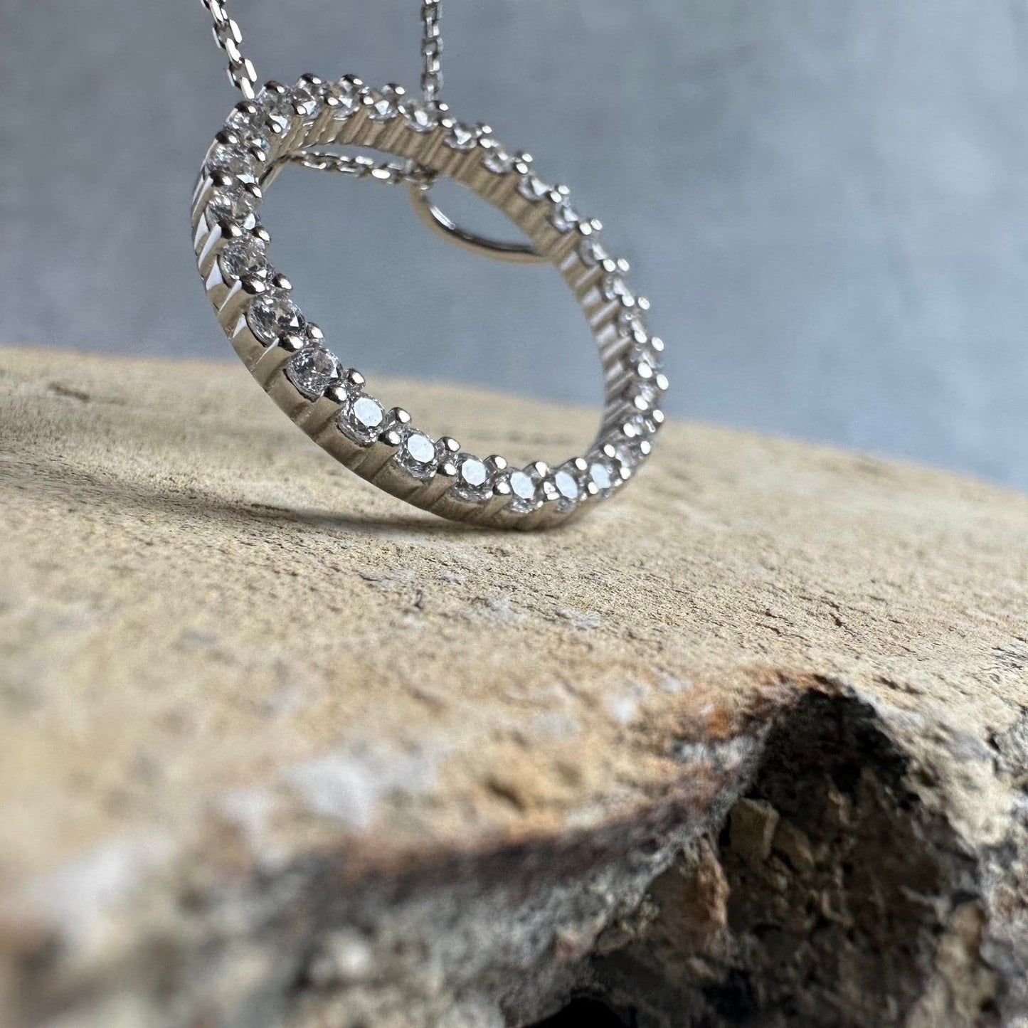 Halskæde Janice Sterling Silver - 45cm - VIAMAJA.DK