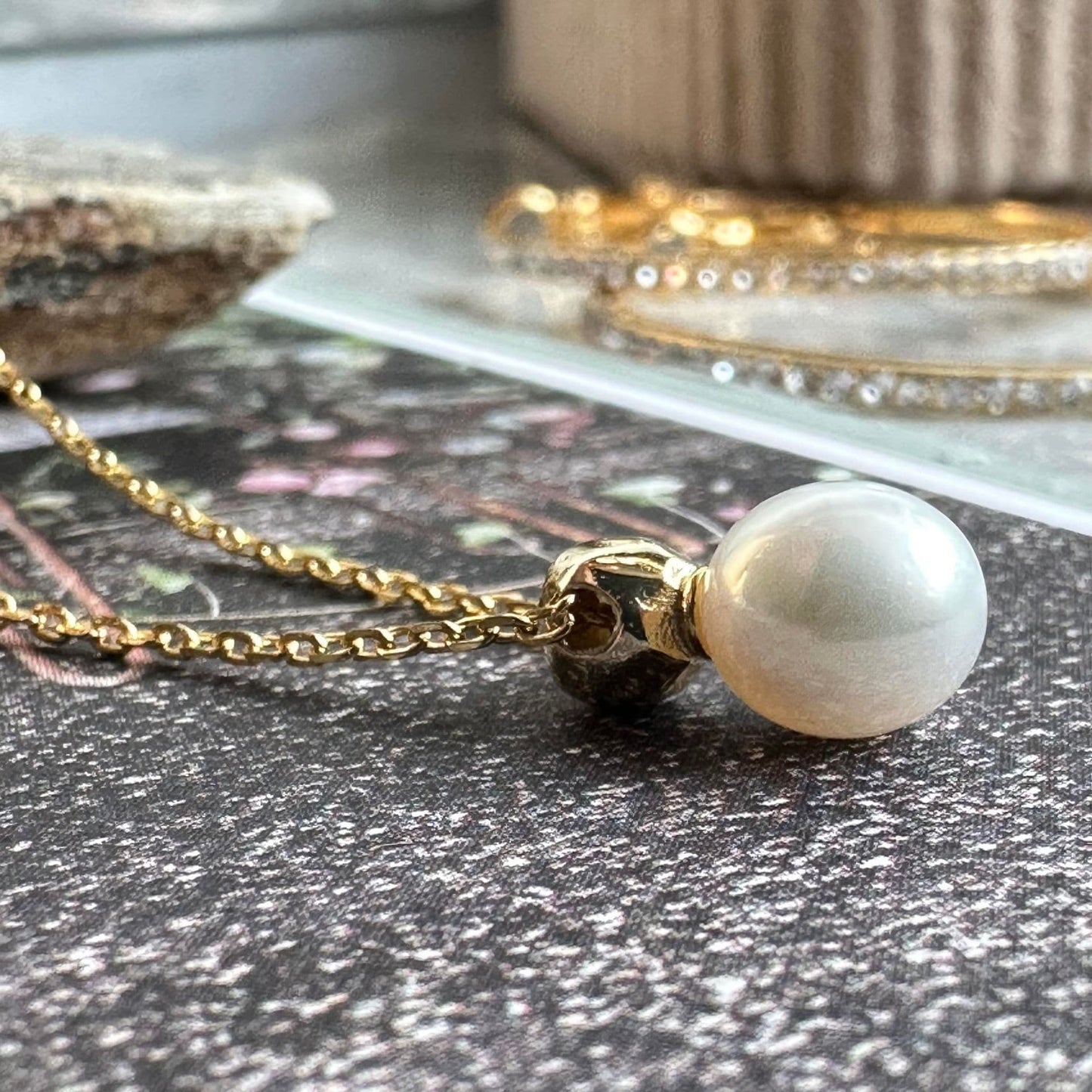 Halskæde Joanna 18K forgyldt Sterling Silver - VIAMAJA.DK