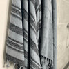 Hamam-Handtuch – Blau / Muster – 90×180