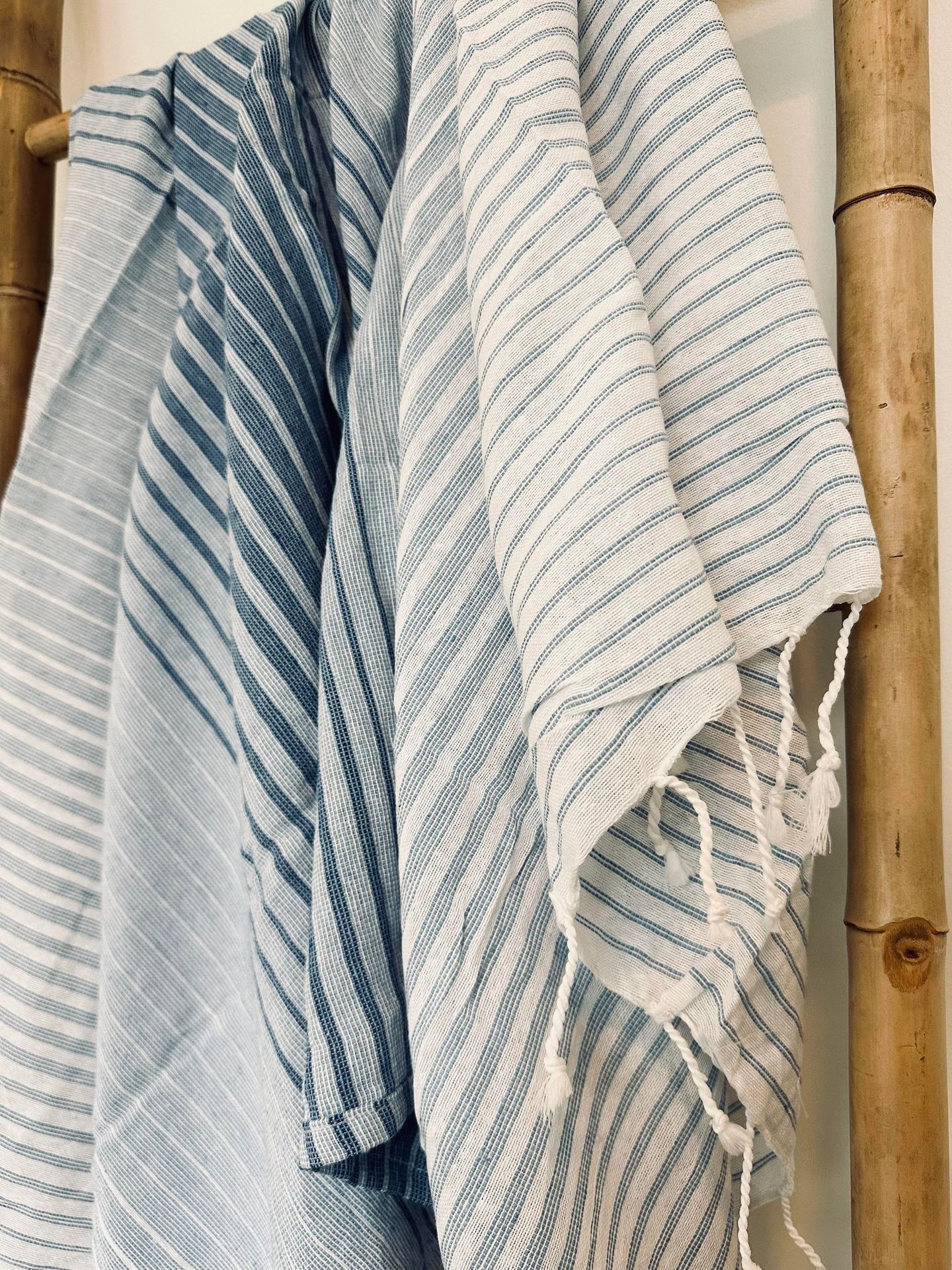 Hammam håndklæde – Blue - VIAMAJA.DK