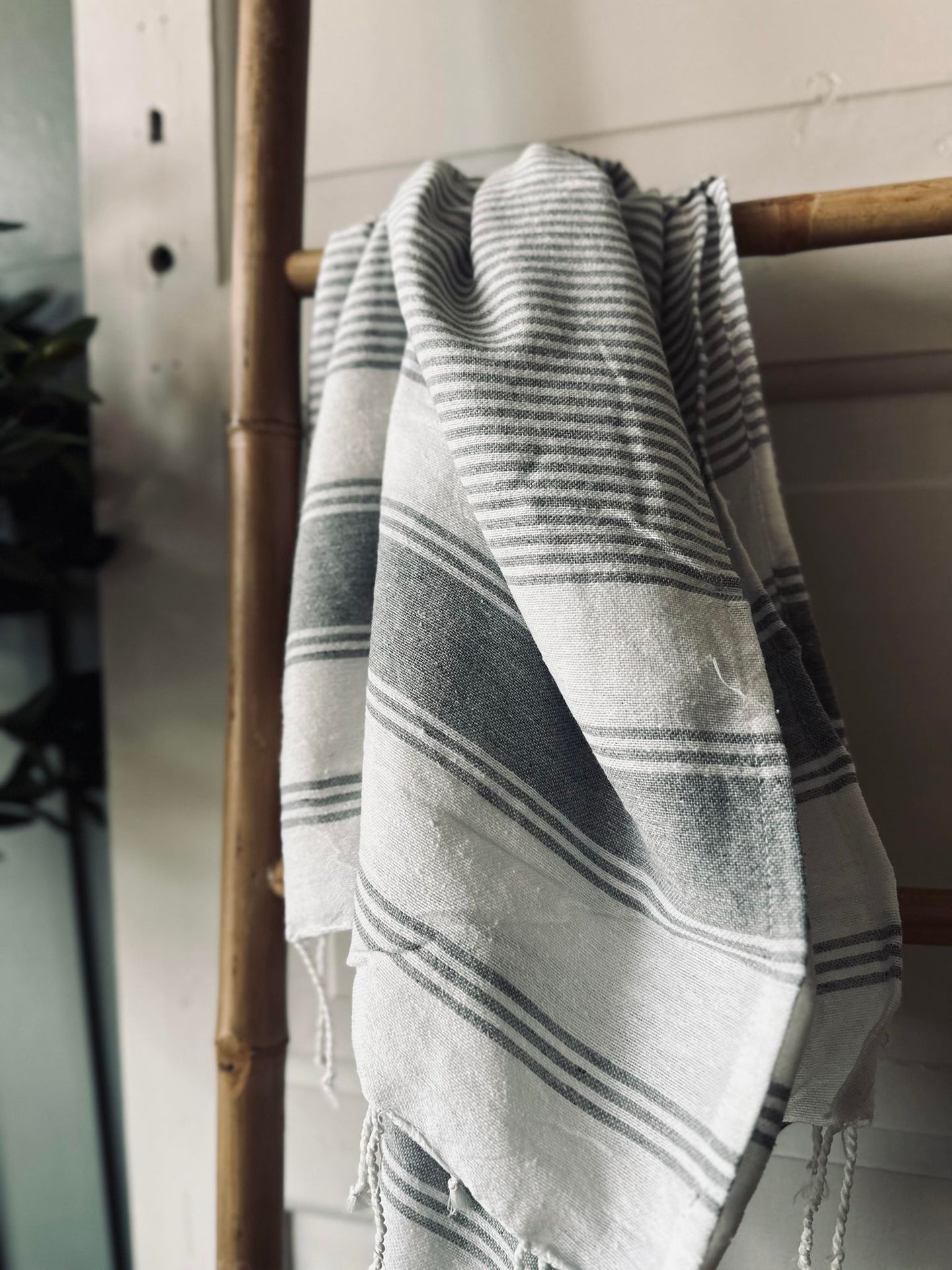Hammam håndklæde - Grå summer - VIAMAJA.DK