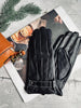 Handschuhe - Black with white