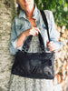 Handtasche/Crossbody VICTORIA in weichem Leder