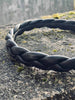 Haarreif - Geflochten BLACK