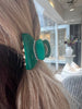 Haarclip Deluxe London gras mini