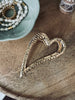 Haarspange – Golden heart