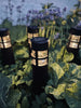 Gartenlampe mit Solarzellen – Set mit 4 Stk.