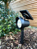 Gartenspot mit Solarzellen – Large