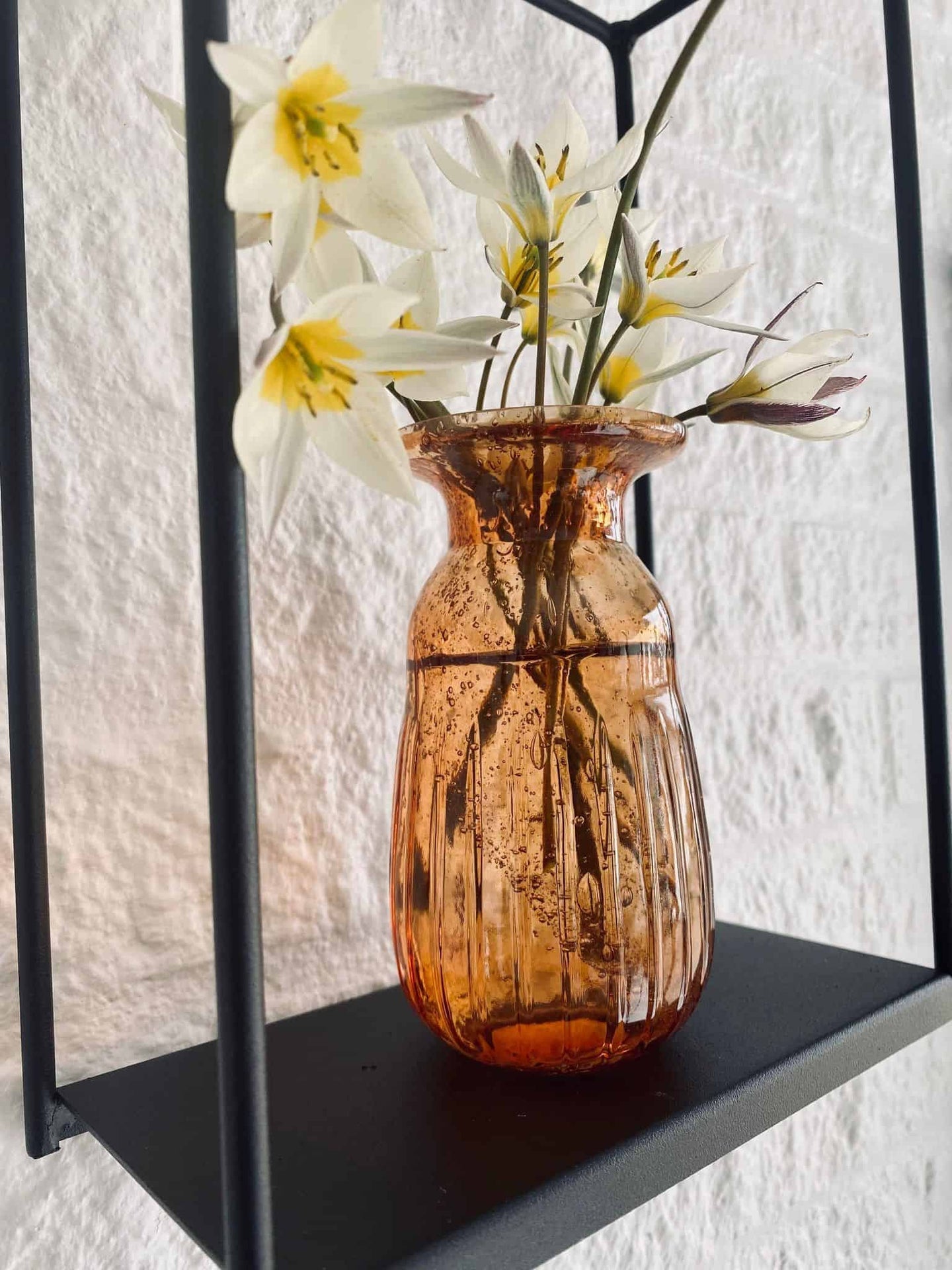Hyacintvase amber - VIAMAJA.DK