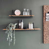 Regal aus Holz und Metall – 90 cm