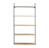 Regal mit Holz 5 Ablagen