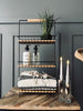 Regal - Organizer aus Holz und Metall