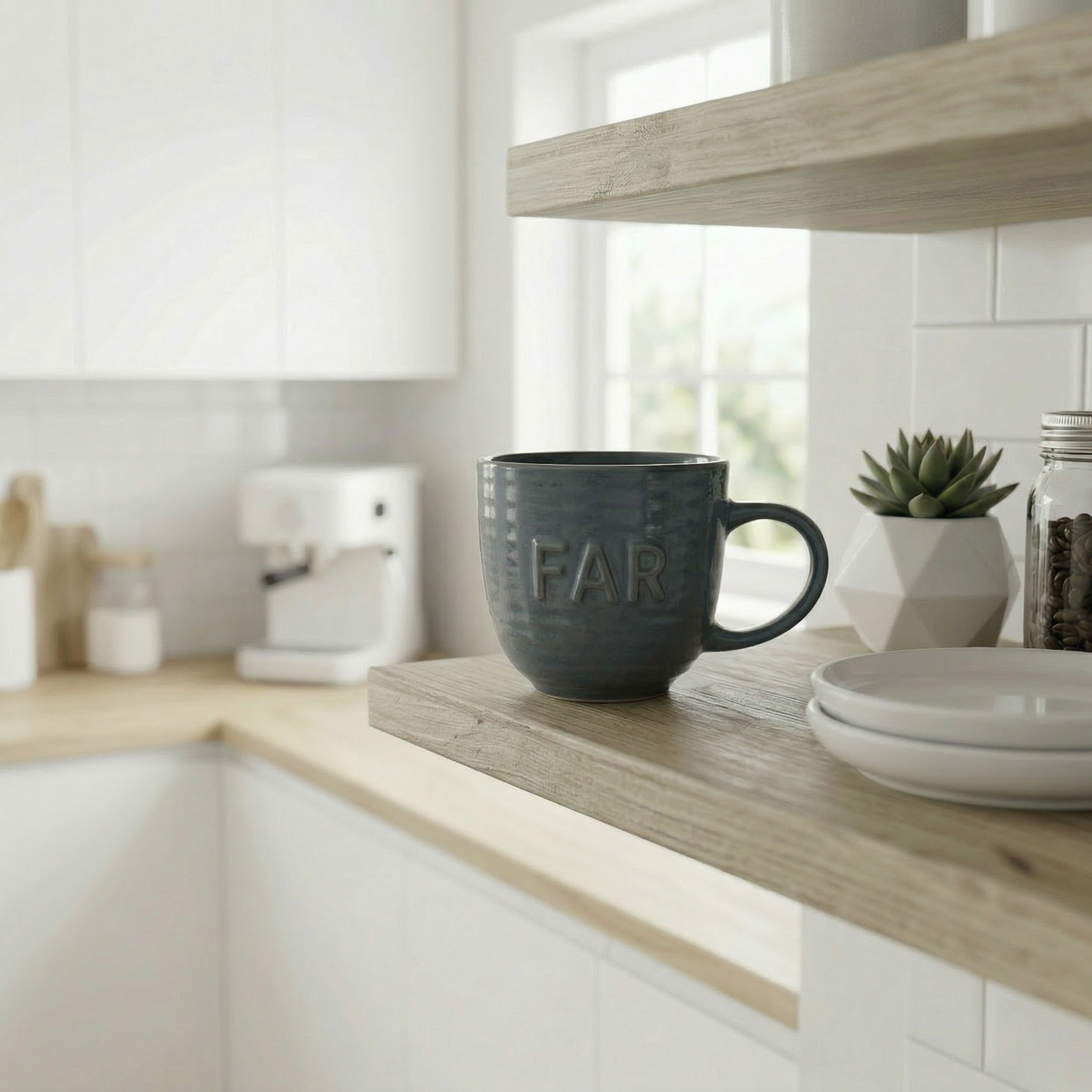 Becher aus Steingut FAR - Mehrere Farben